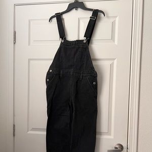 Levi’s Womens Black Denim Overalls
